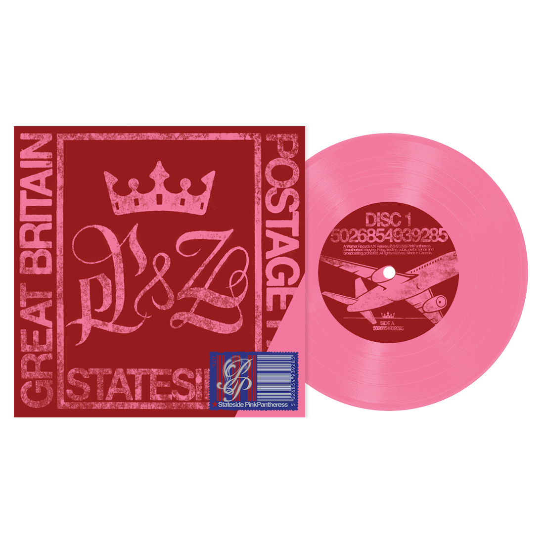 Stateside 7-inch magenta vinyl