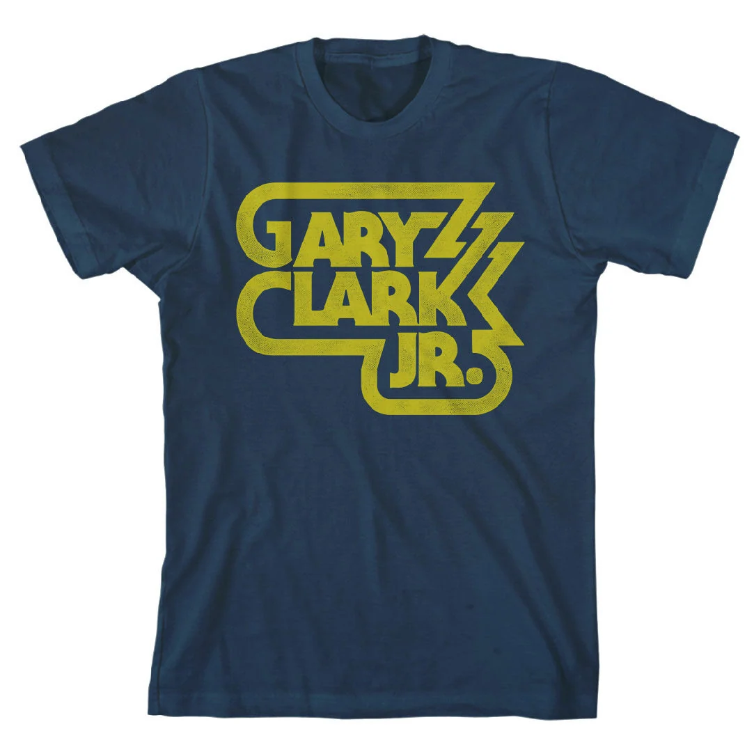 Gary Clark Jr. Thick Type T-Shirt in Slim-Fit Teal