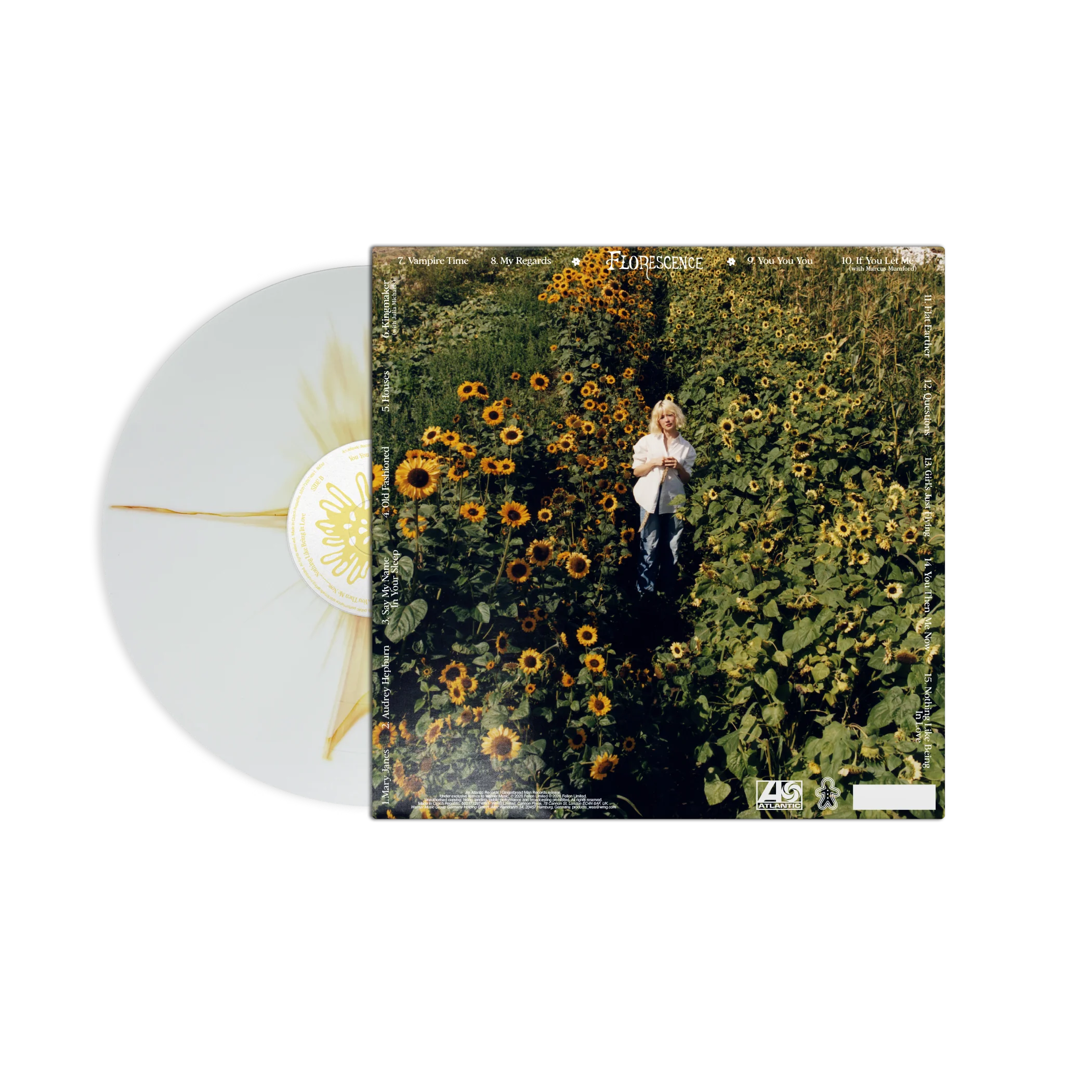 Florescence Daffodil Edition EcoRecord Maisie Peters 黄色 Inkplosion