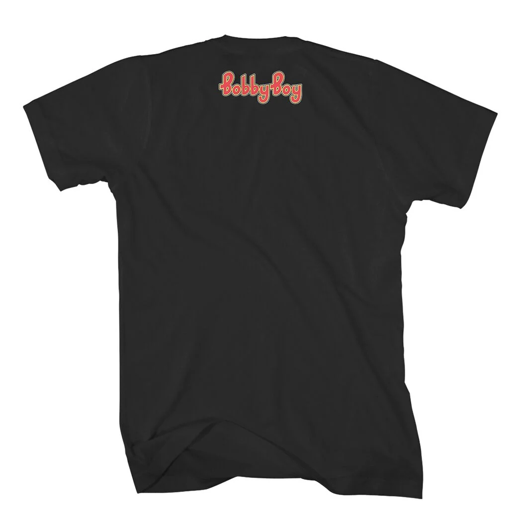 Bobby Boy Records Little Bobby T-Shirt in Black, Classic Fit