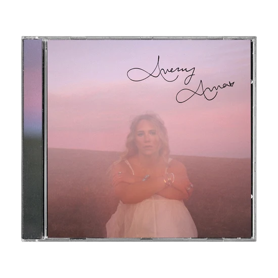 Avery Anna let go letters Signed CD