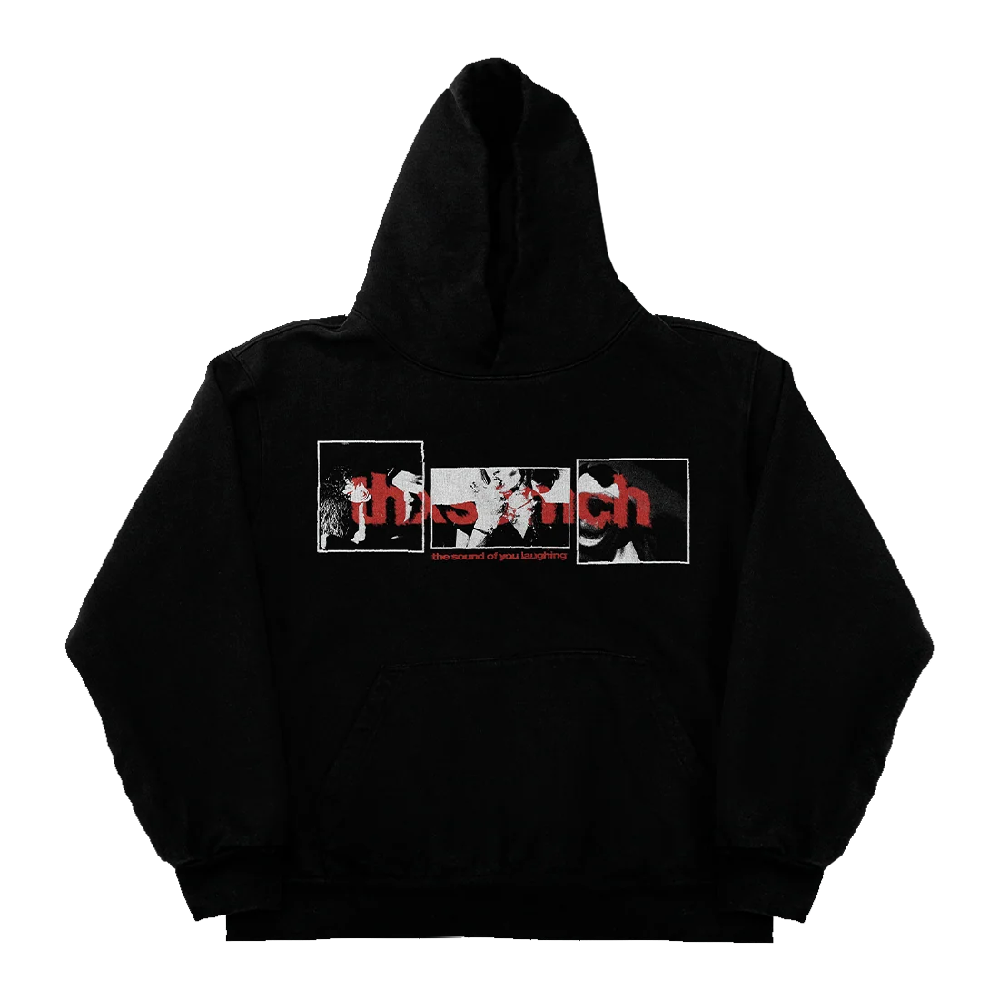 ThxSoMch The Sound of You Laughing Hoodie in Relaxed Fit