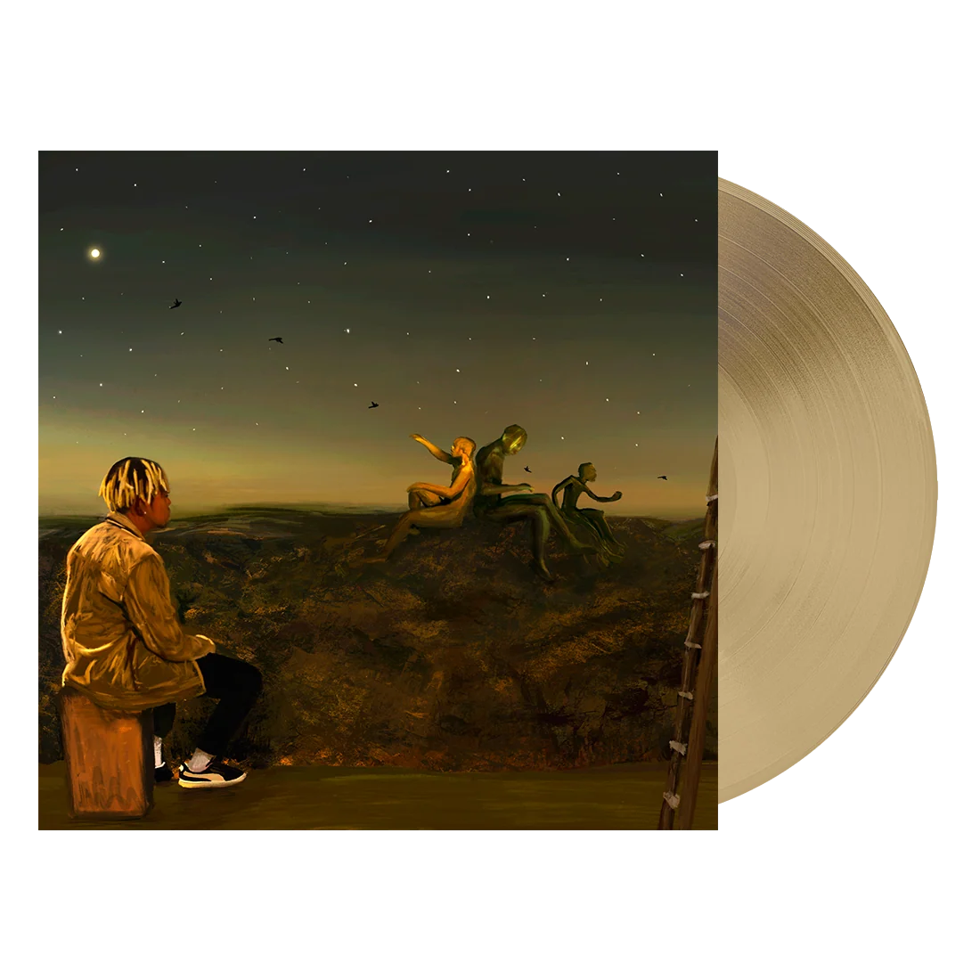 Cordae From A Birds Eye View on 12 Inch Tan Vinyl LP