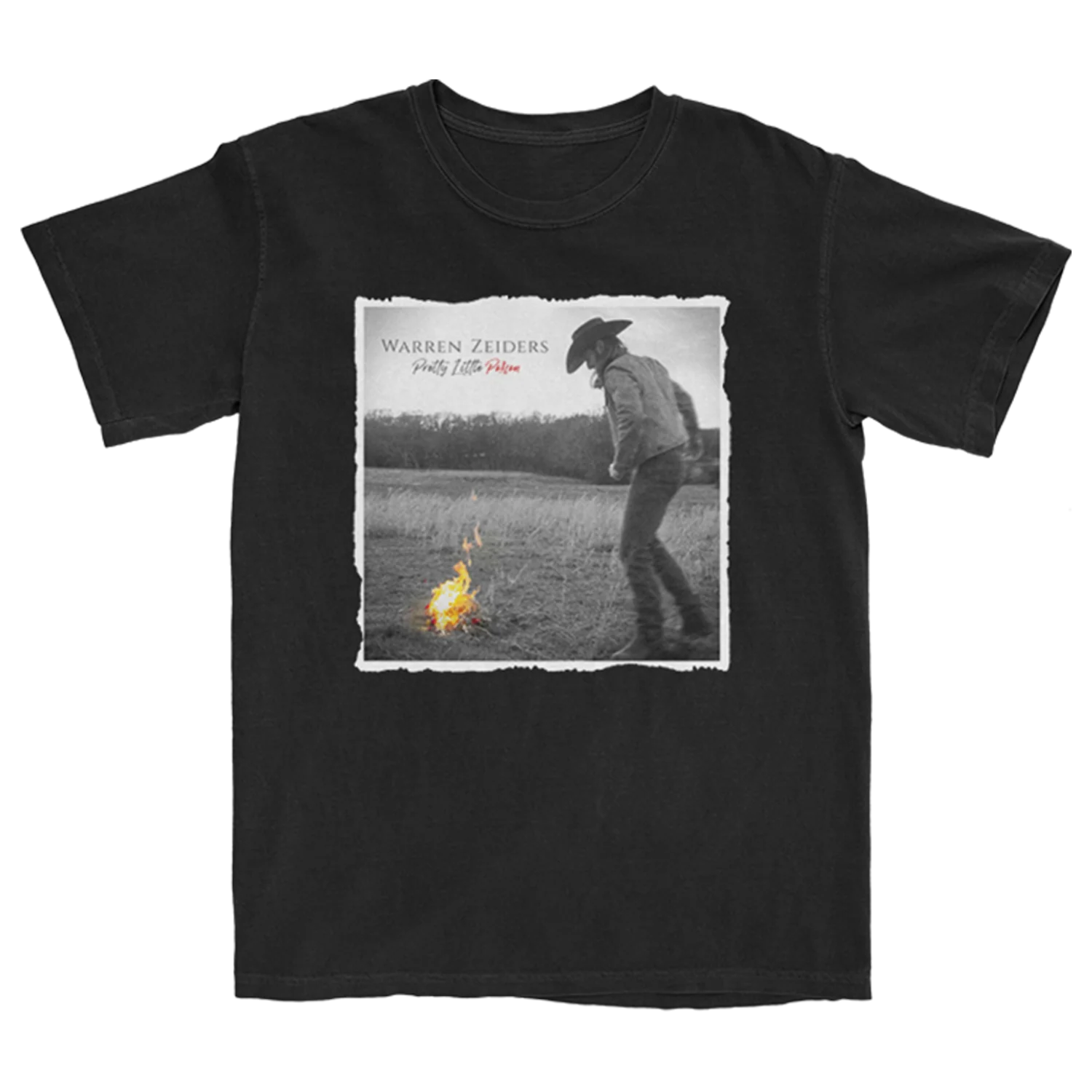 Pretty Little Poison T-Shirt by Warren Zeiders in Black Cotton