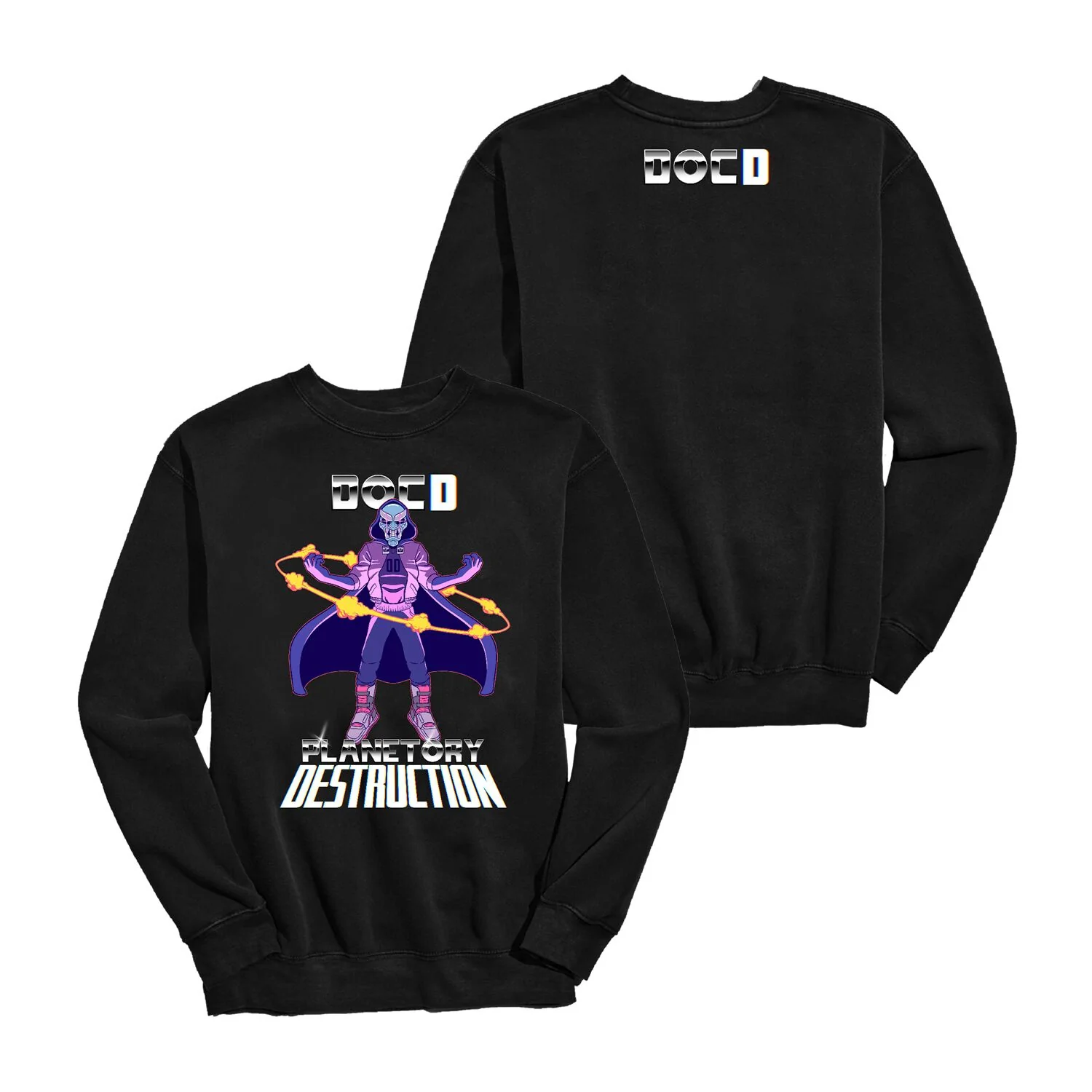 Doc D Crewneck Sweatshirt with Eco-Fleece Blend
