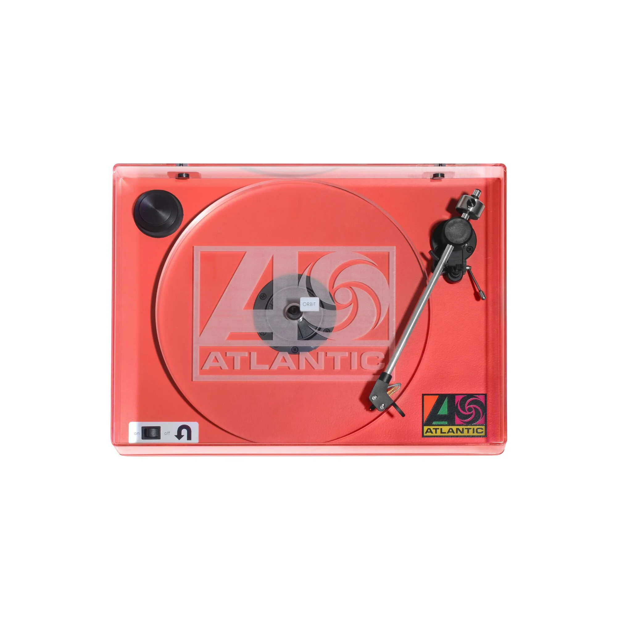 Atlantic Records Custom Logo U-Turn Orbit Basic Turntable