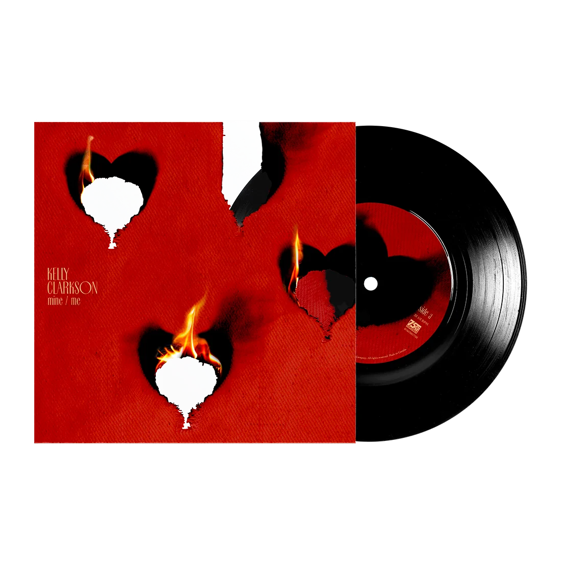 Kelly Clarkson Mine / Me 7 Inch Vinyl Single