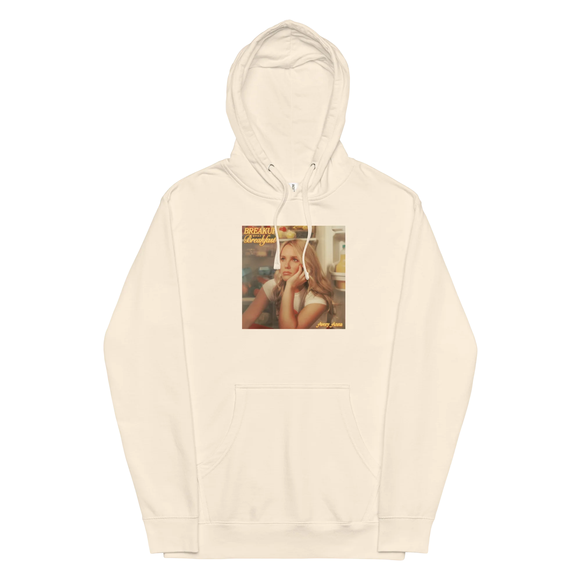 Avery Anna Breakup Over Breakfast Hoodie, Unisex Fit