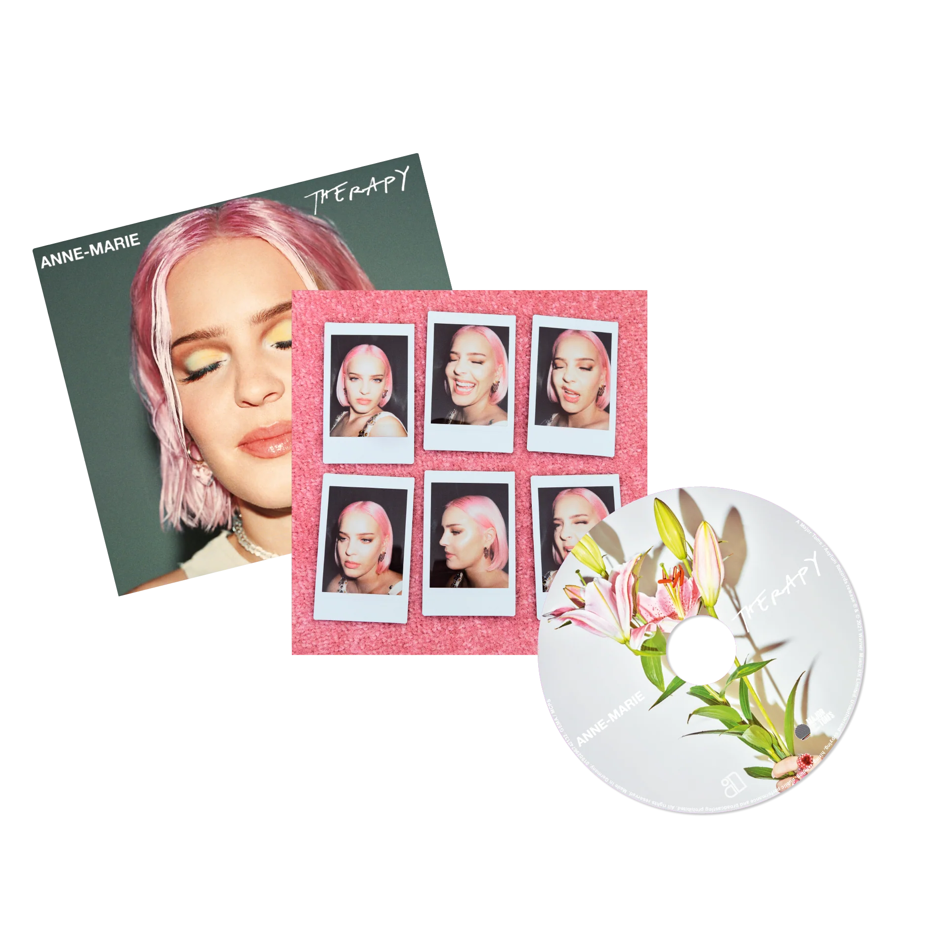 Anne-Marie Therapy Alternative Cover CD in Digipak