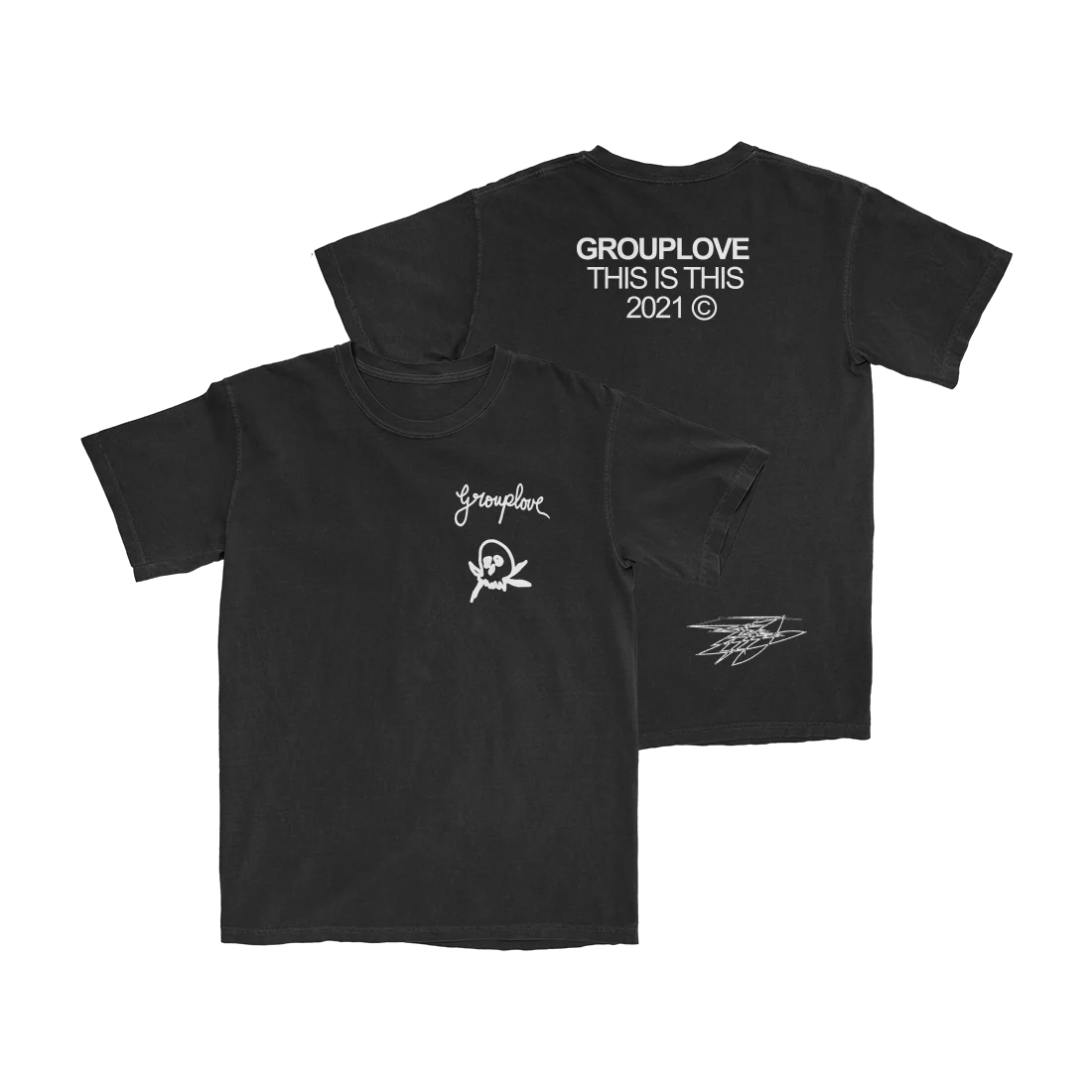 Grouplove This Is This T-Shirt in Black Unisex Fit