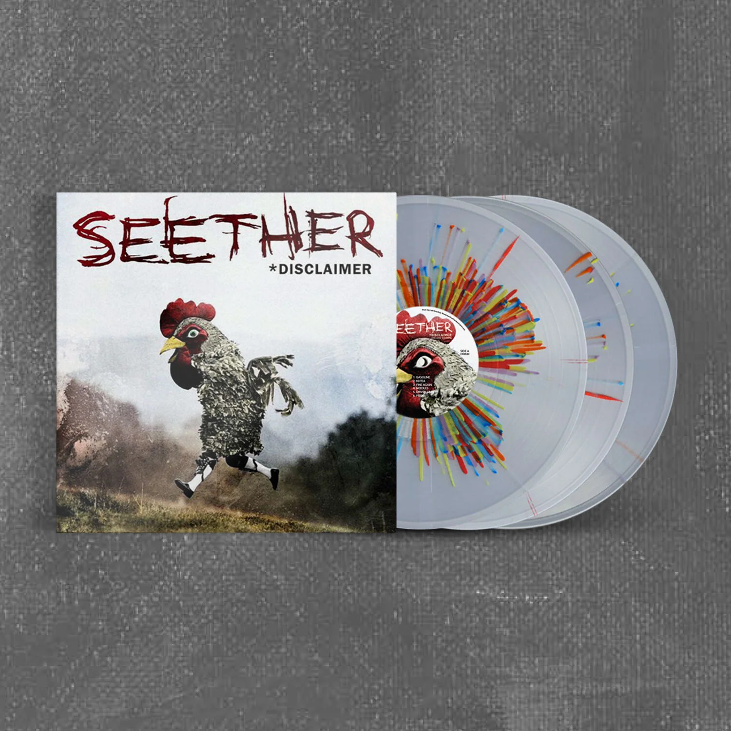 Seether Disclaimer 豪华版 3LP 黑胶（含现场演出）