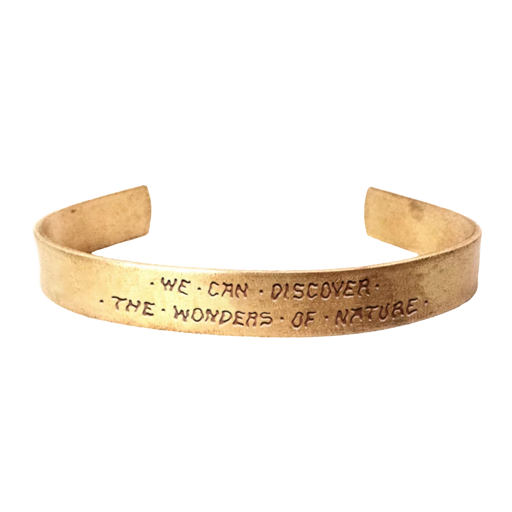 Grateful Dead Sugar Magnolia Brass Cuff Bracelet