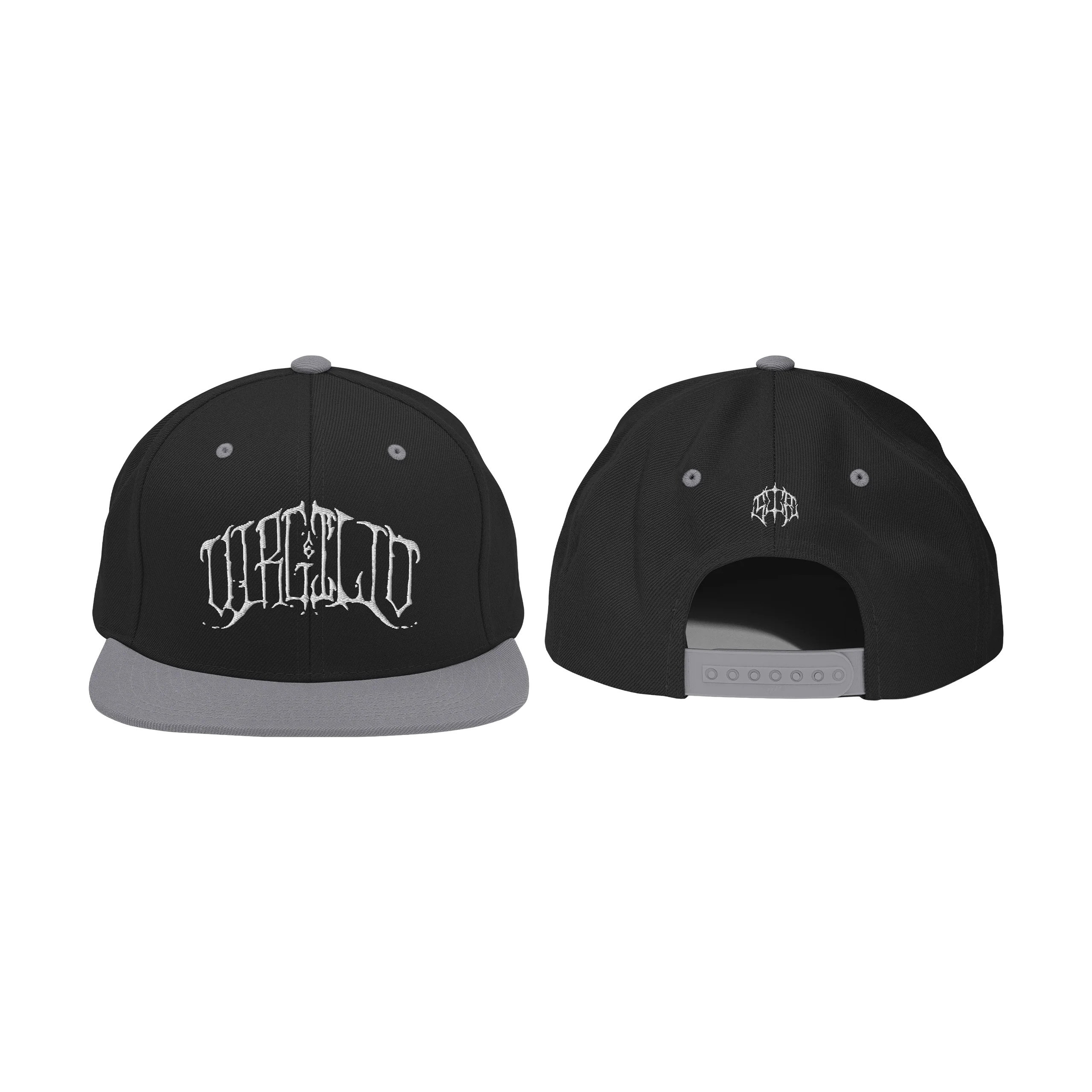 Virgilio Snapback Hat with Embroidered Logo and Adjustable Fit