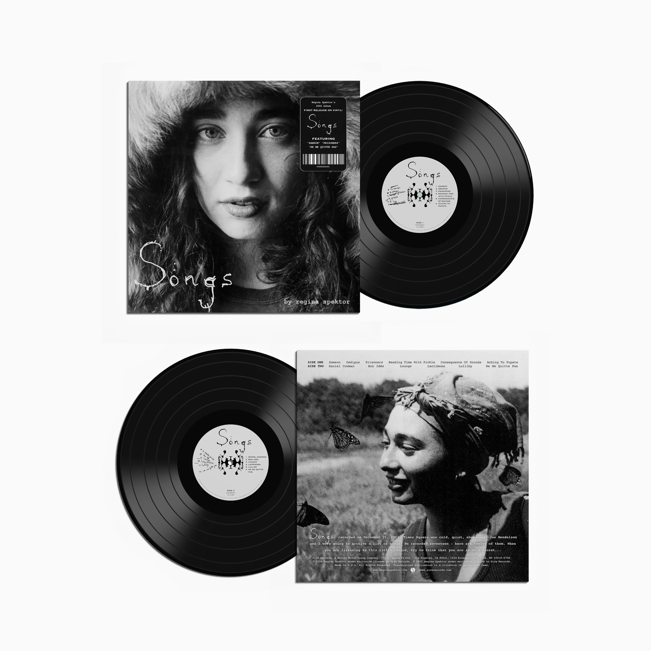 Regina Spektor Songs Vinyl LP Remastered