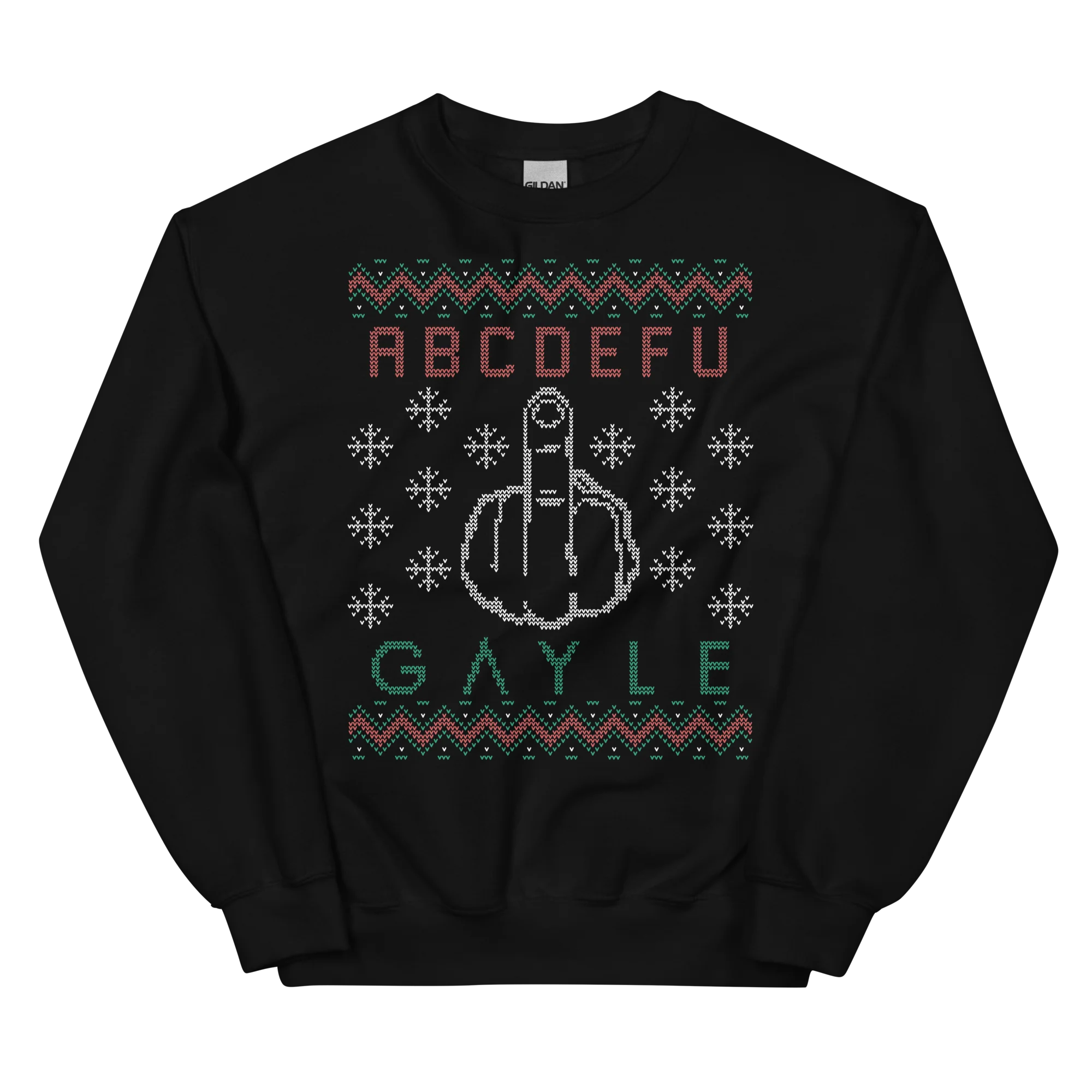 ABCDEFU Holiday Crewneck