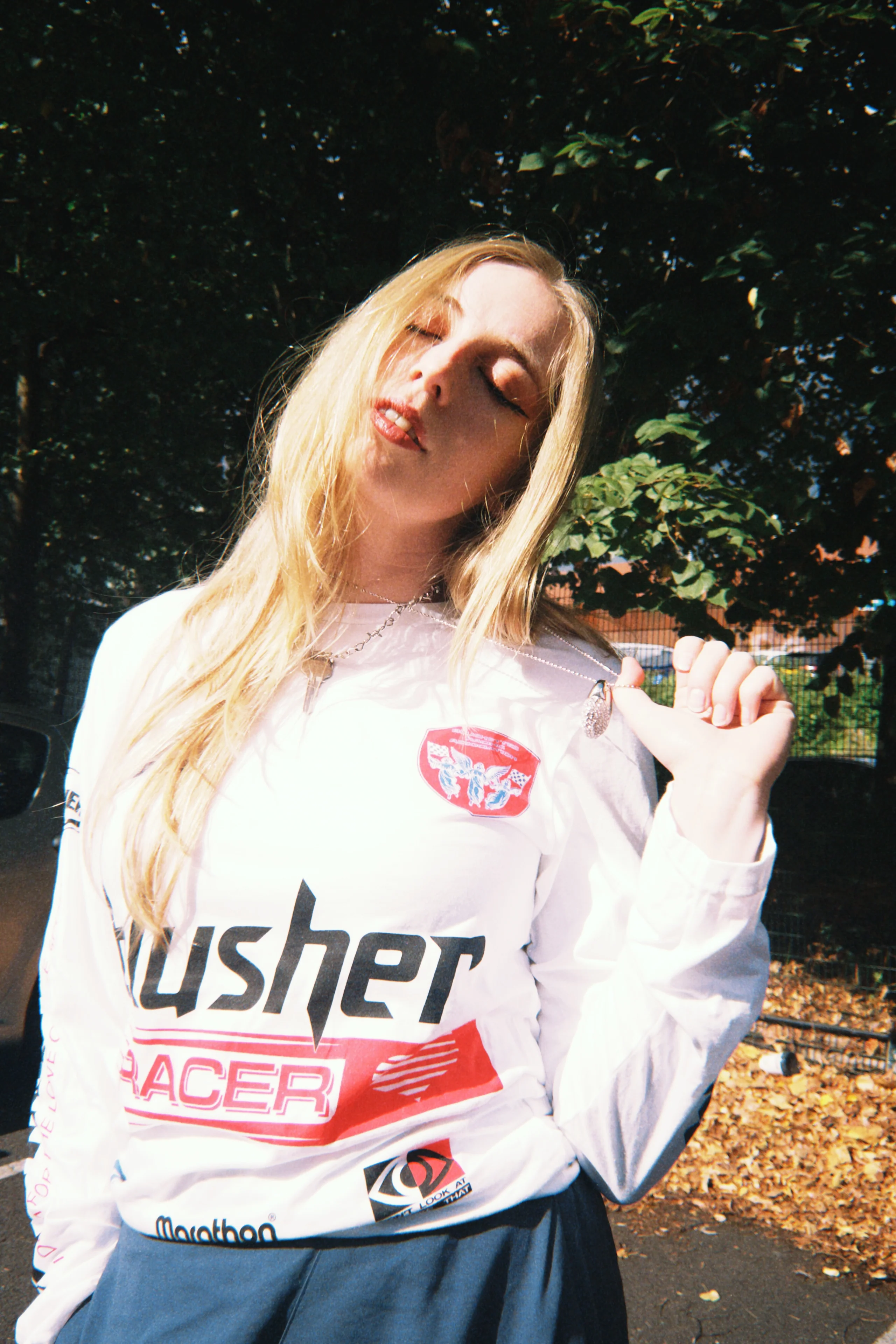 Blusher Racer Long Sleeve T-Shirt AS Color Tee