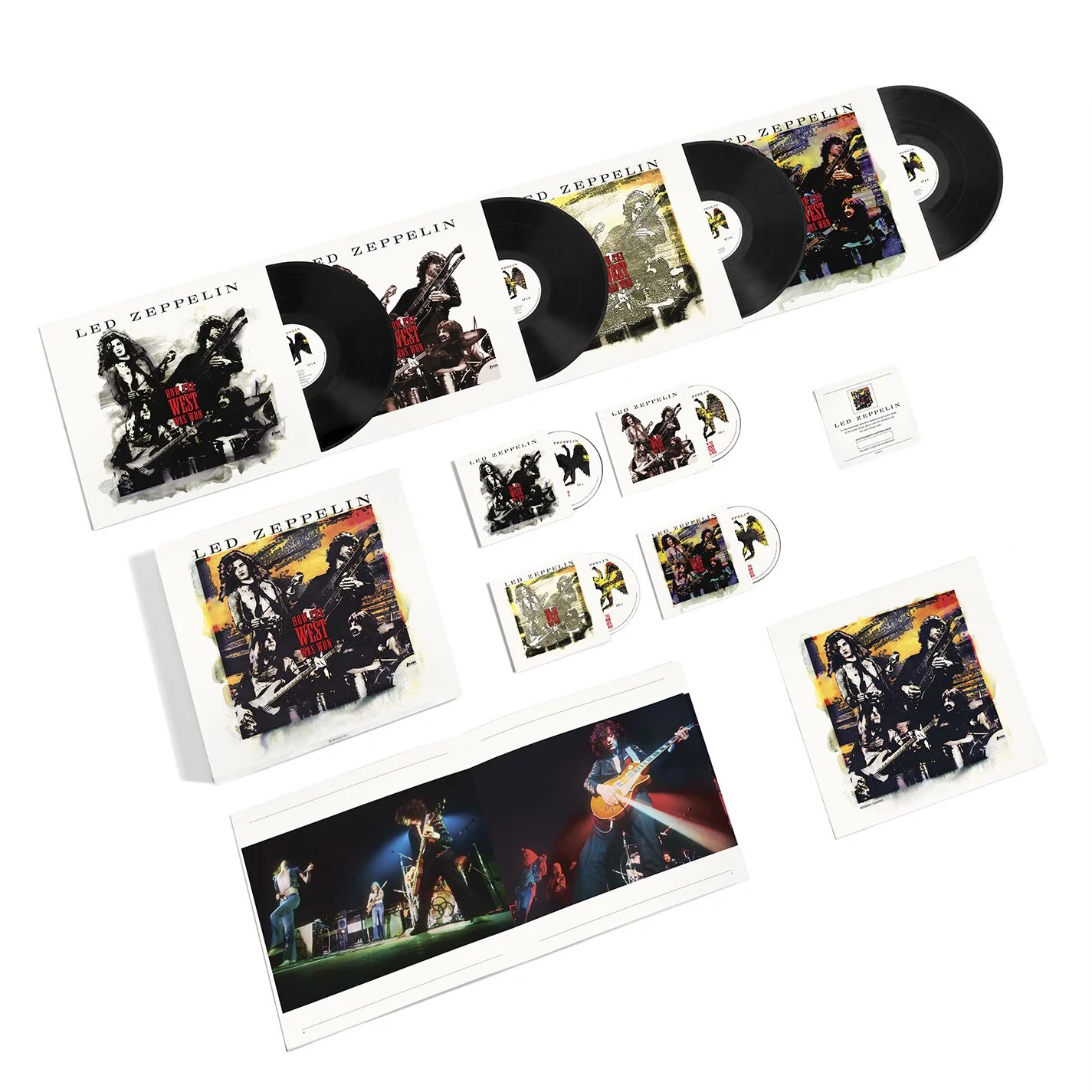 Led Zeppelin How The West Was Won 超级豪华版 3CD 4LP 1DVD