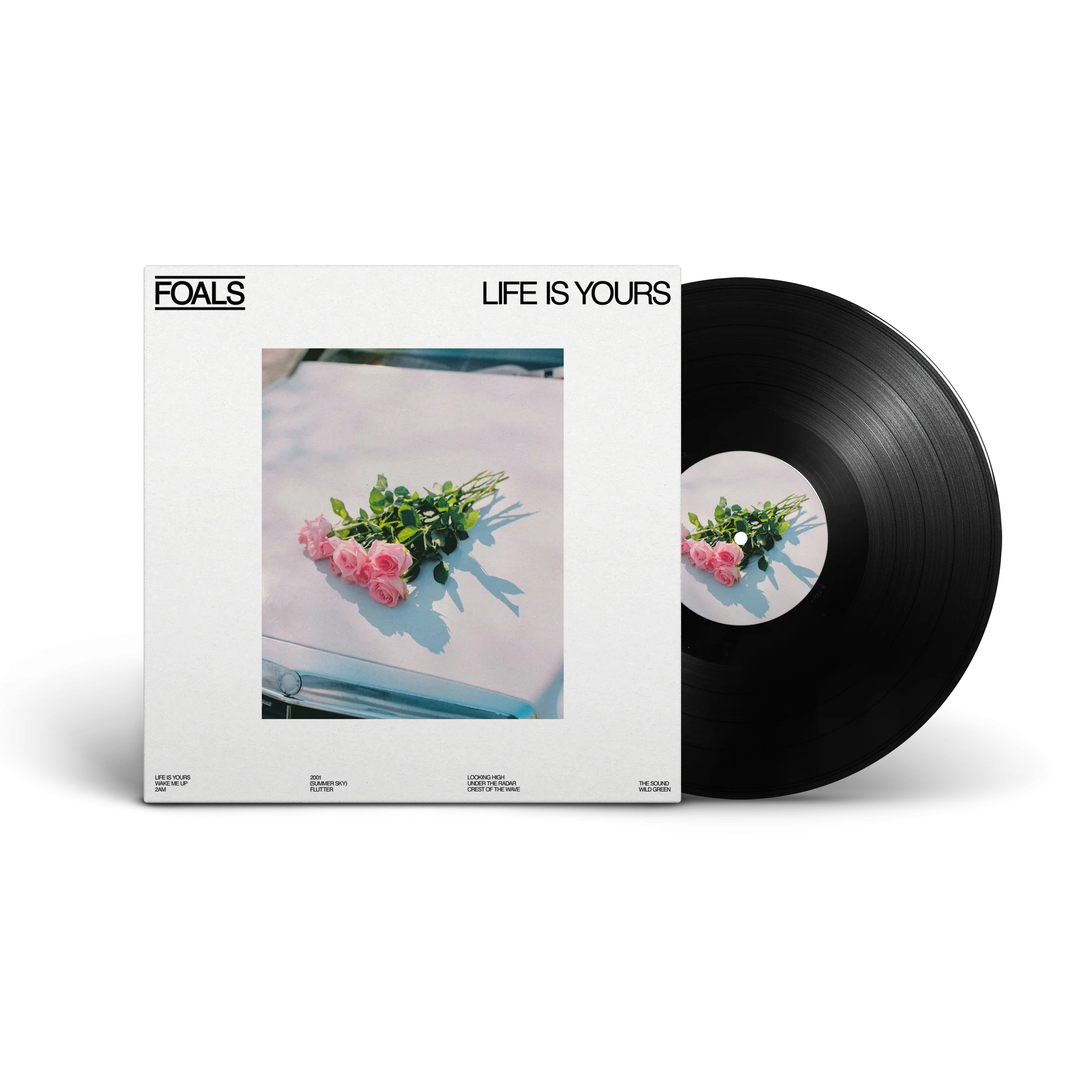 Foals LIFE IS YOURS Black Vinyl 12 Inch LP