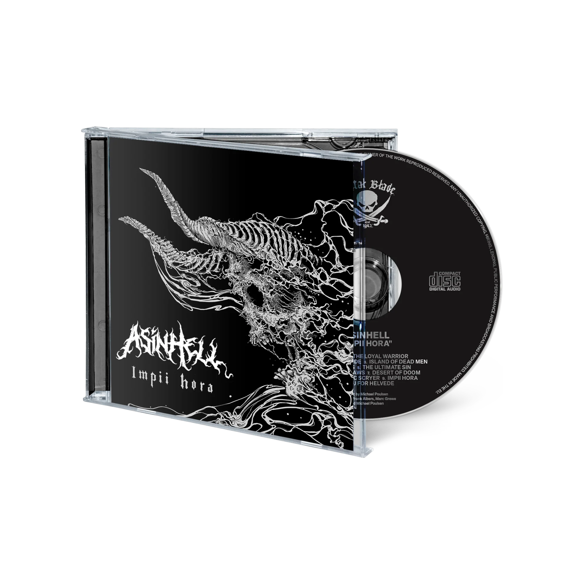 Asinhell Impii Hora Debut Album CD