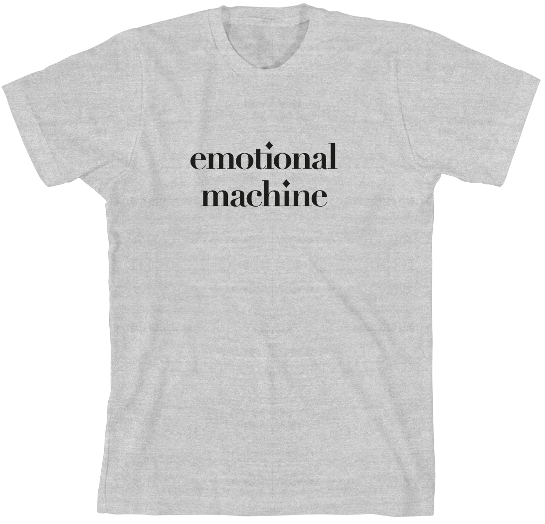 MARINA Emotional Machine Gray Unisex T-Shirt