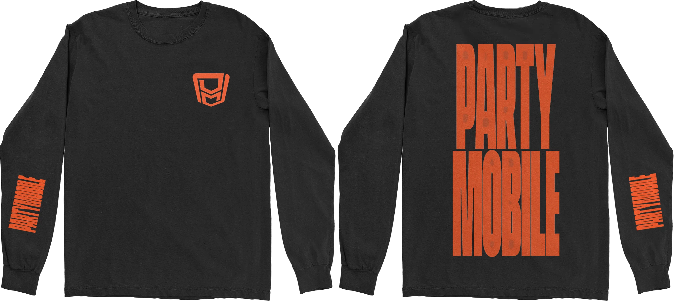 PARTYMOBILE Logo 长袖T恤