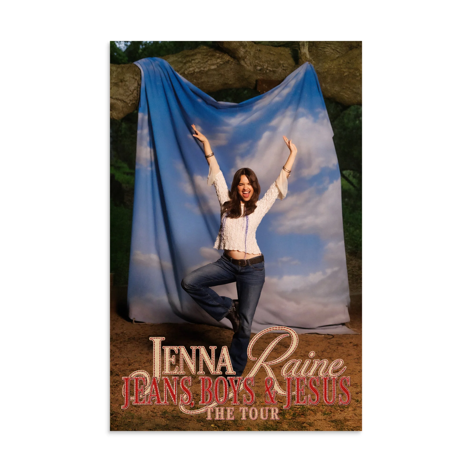 Jeans, Boys, & Jesus Poster in 11 x 17 Size