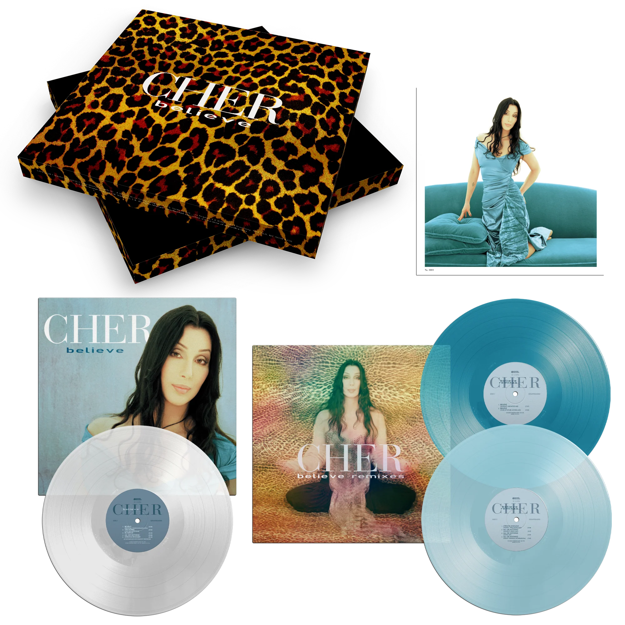 Cher Believe 25th Anniversary Deluxe Edition Colored 3LP