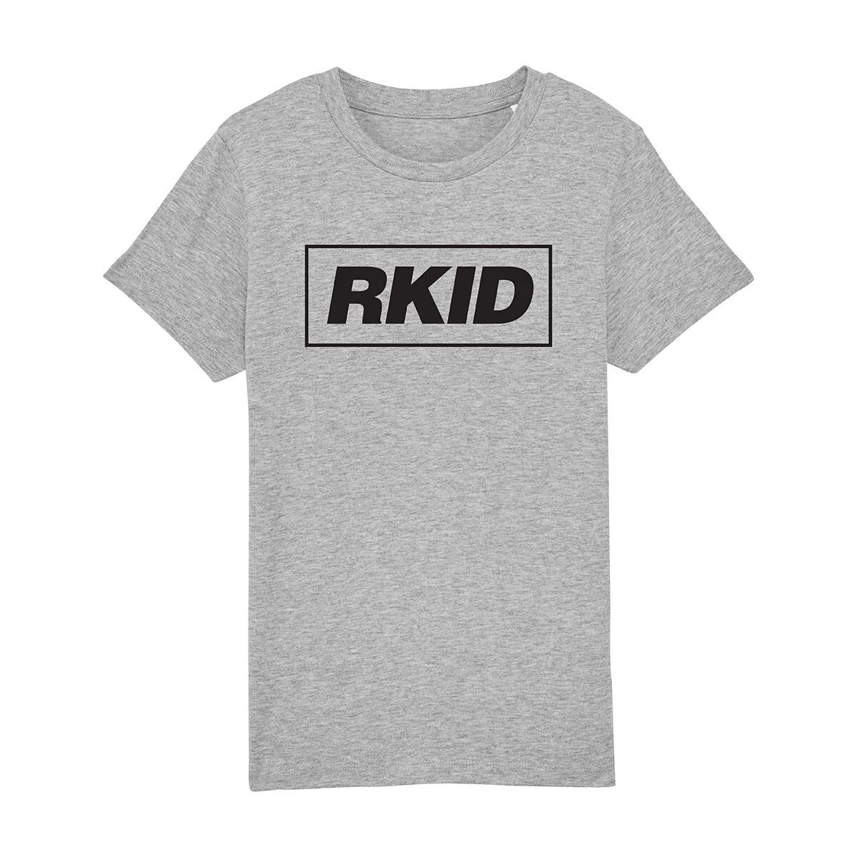 RKID Kids T-shirt Grey Cotton Unisex Childrens Tee