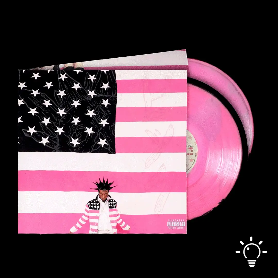 Lil Uzi Vert Pink Tape Vinyl Thrasher Edition 2 LP