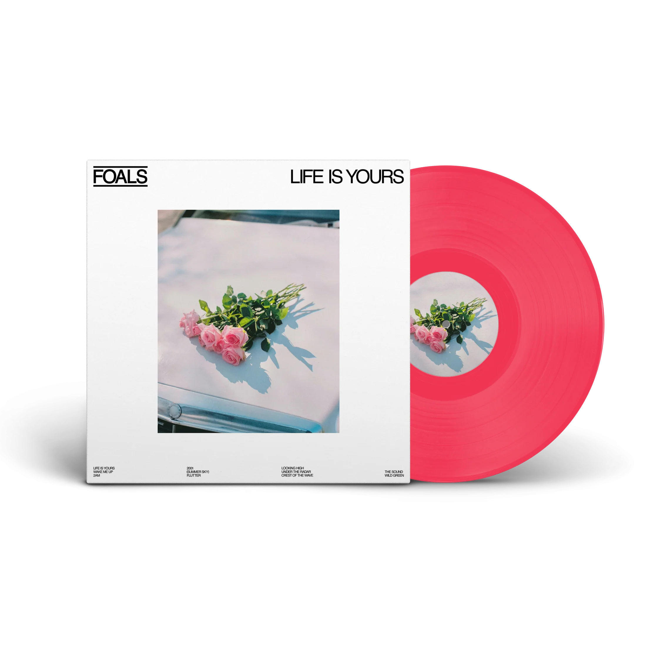Foals LIFE IS YOURS Exclusive Pink Coloured LP