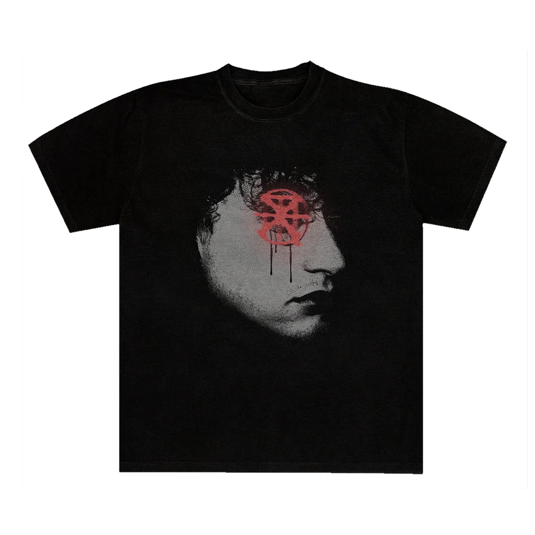 ThxSoMch Face T-Shirt in a Heavyweight Relaxed Fit