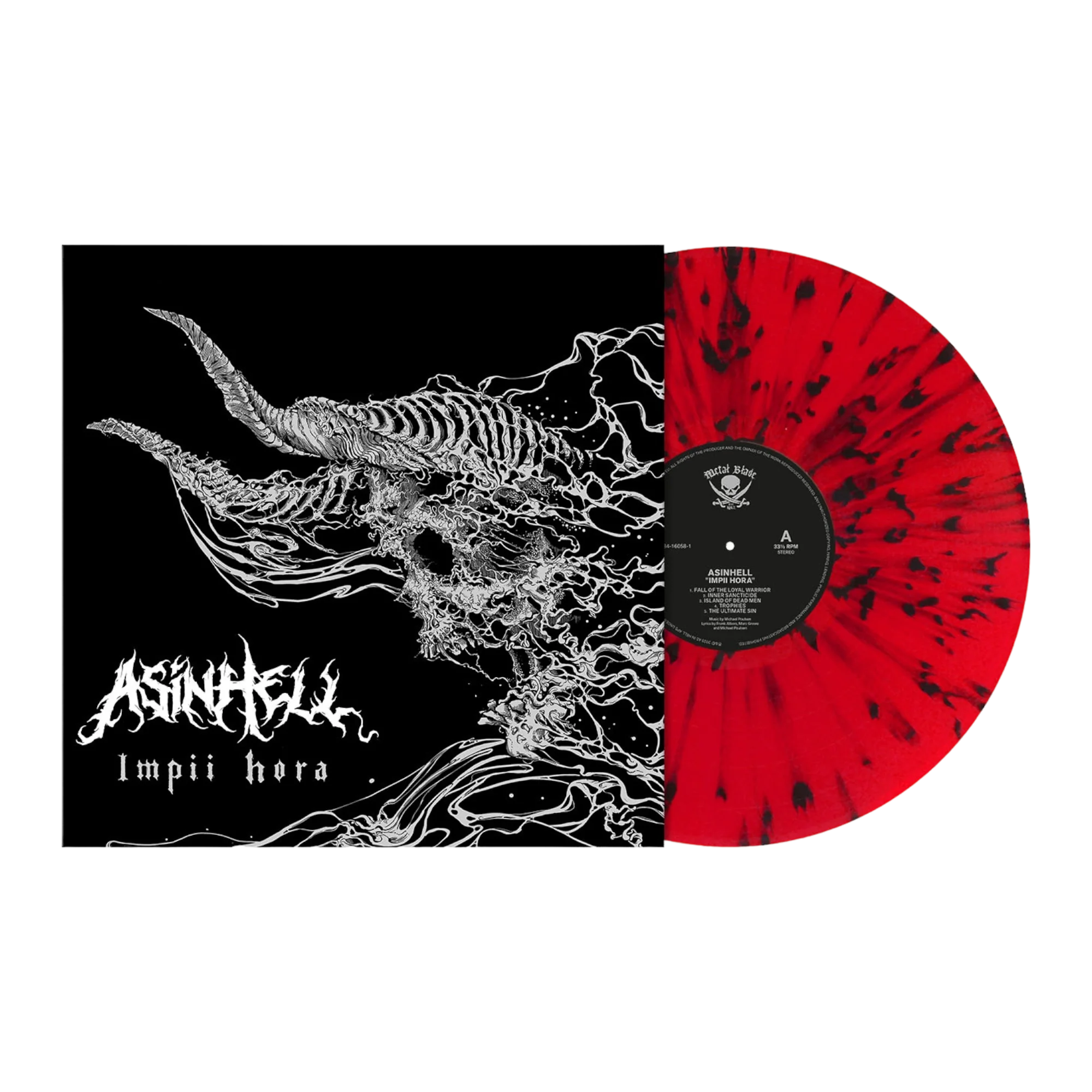Asinhell Impii Hora 限量红黑泼溅 LP