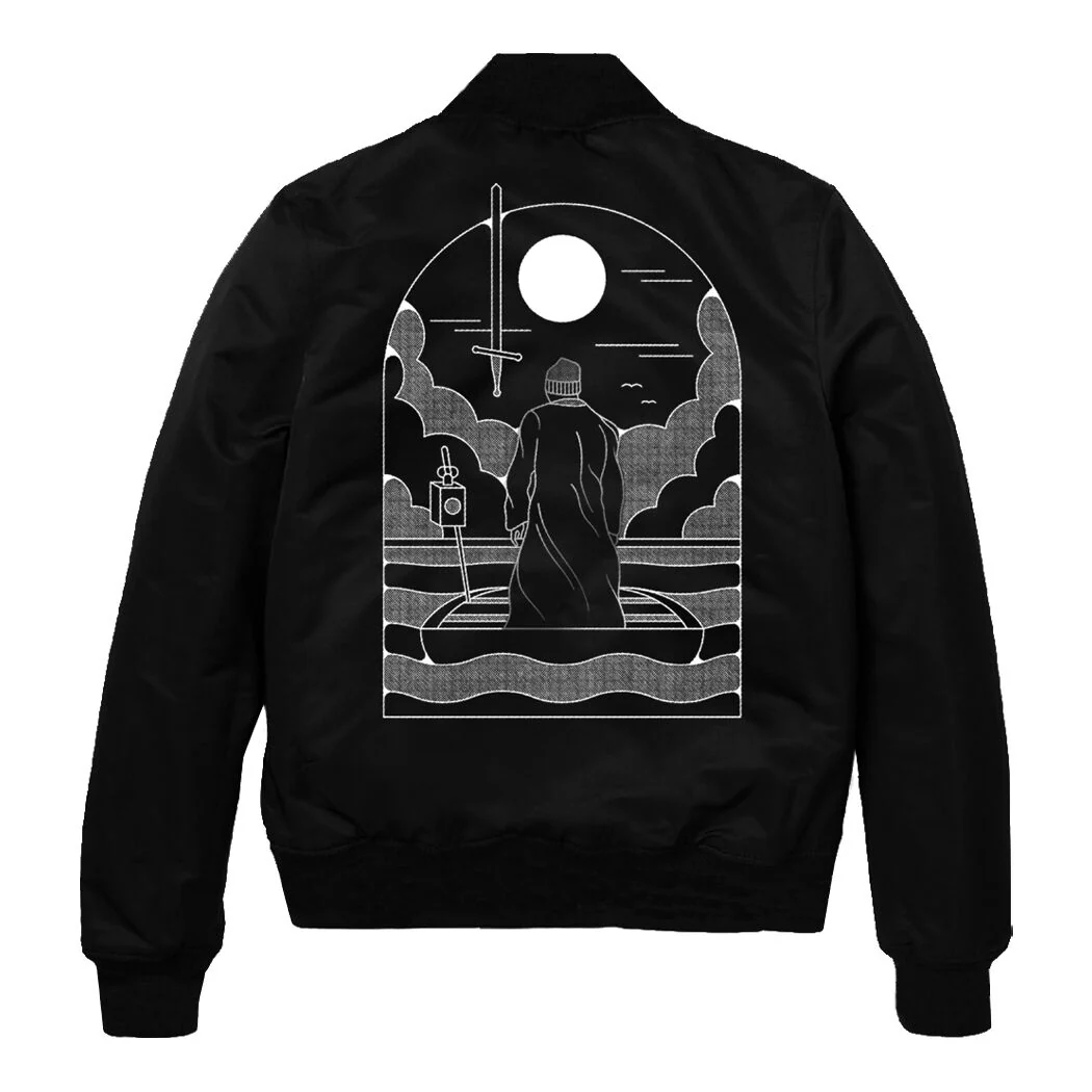 Glory Sound Prep Satin Jacket – Bomber Style with GSP Prints