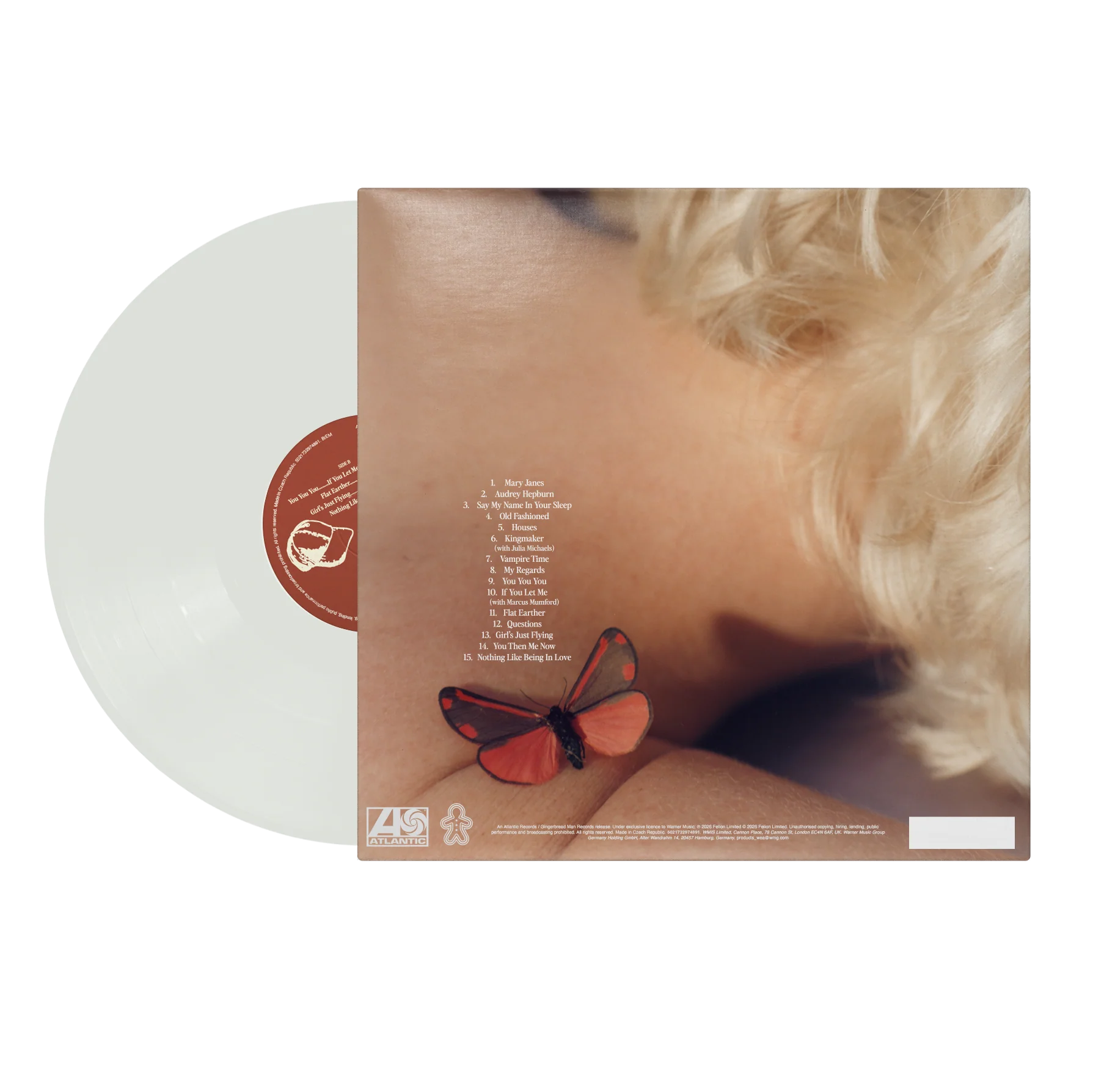 Maisie Peters Florescence Moon Flower Edition Alternative Artwork White EcoRecord Vinyl