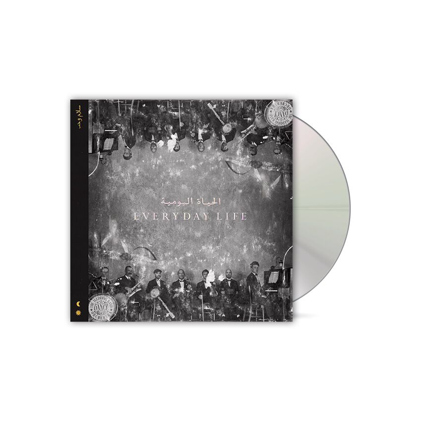 Coldplay Everyday Life CD in Case Bound Book