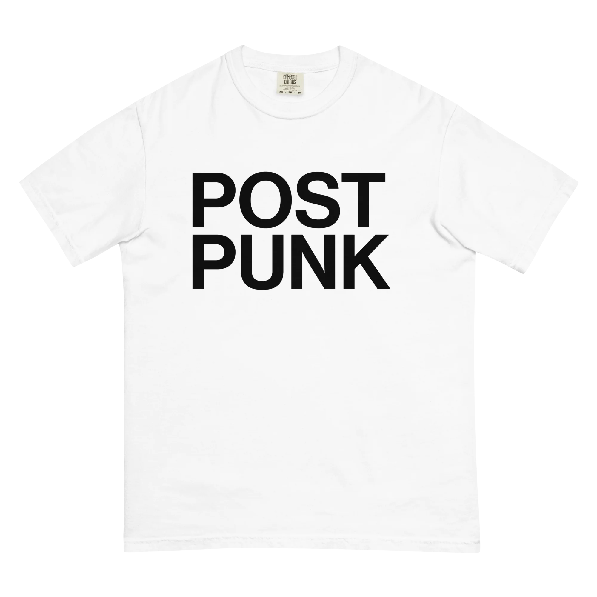 ThxSoMch Post Punk T 恤， heavyweight relaxed fit