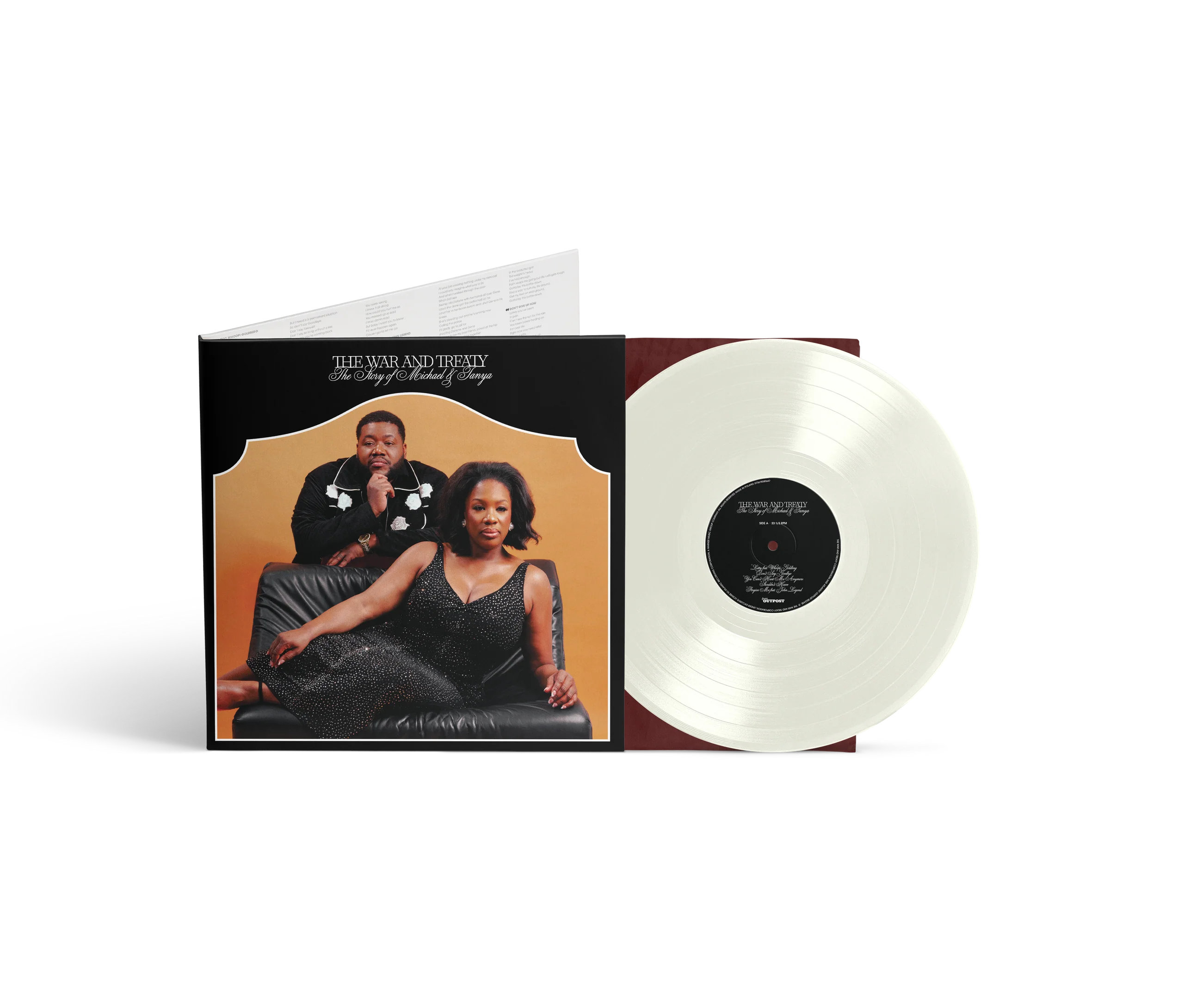 The War and Treaty The Story of Michael and Tanya White Vinyl LP