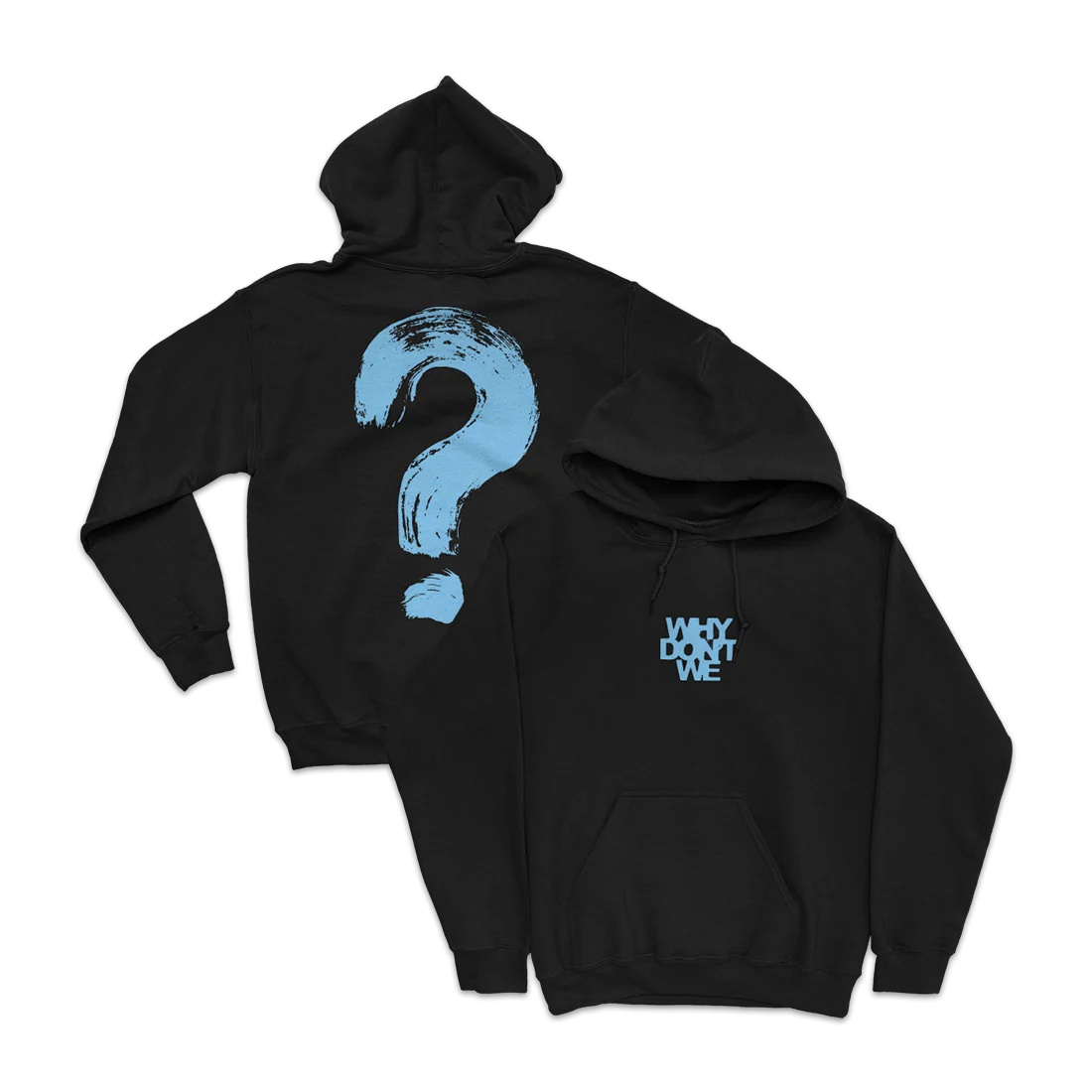 Why Don't We Essentials Hoodie Blue Logo