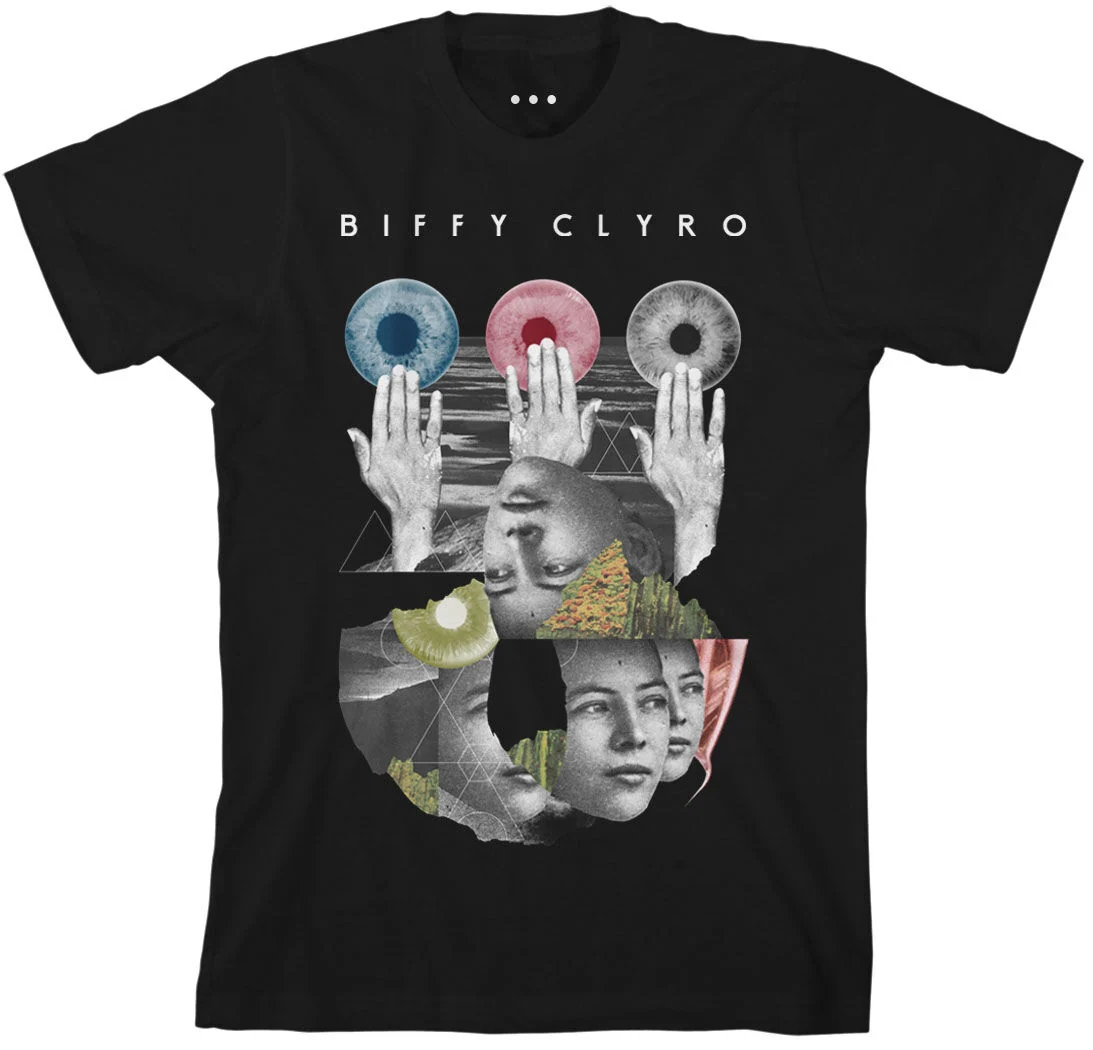 Biffy Clyro Hands T-Shirt with Front Graphic