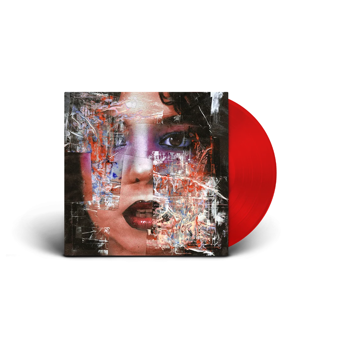 MINDFIELDS - 12" Vinyl EP by Alicia Creti on Red Transparent Vinyl