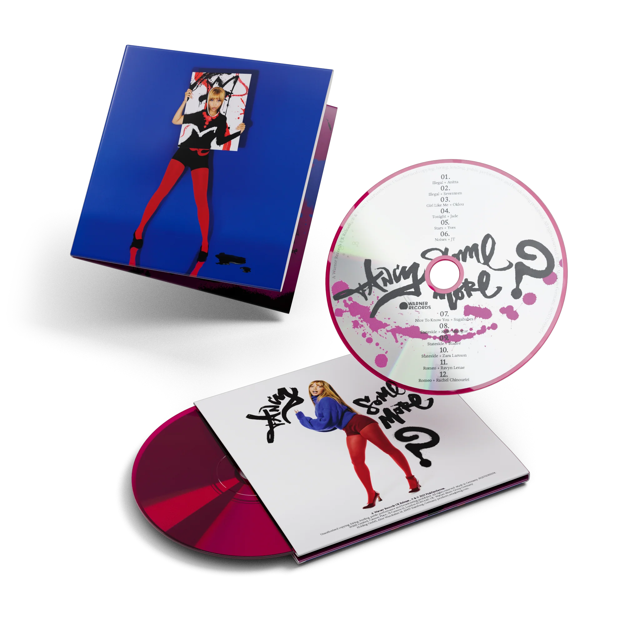PinkPantheress《Fancy Some More?》3CD 彩色碟迷你对开装