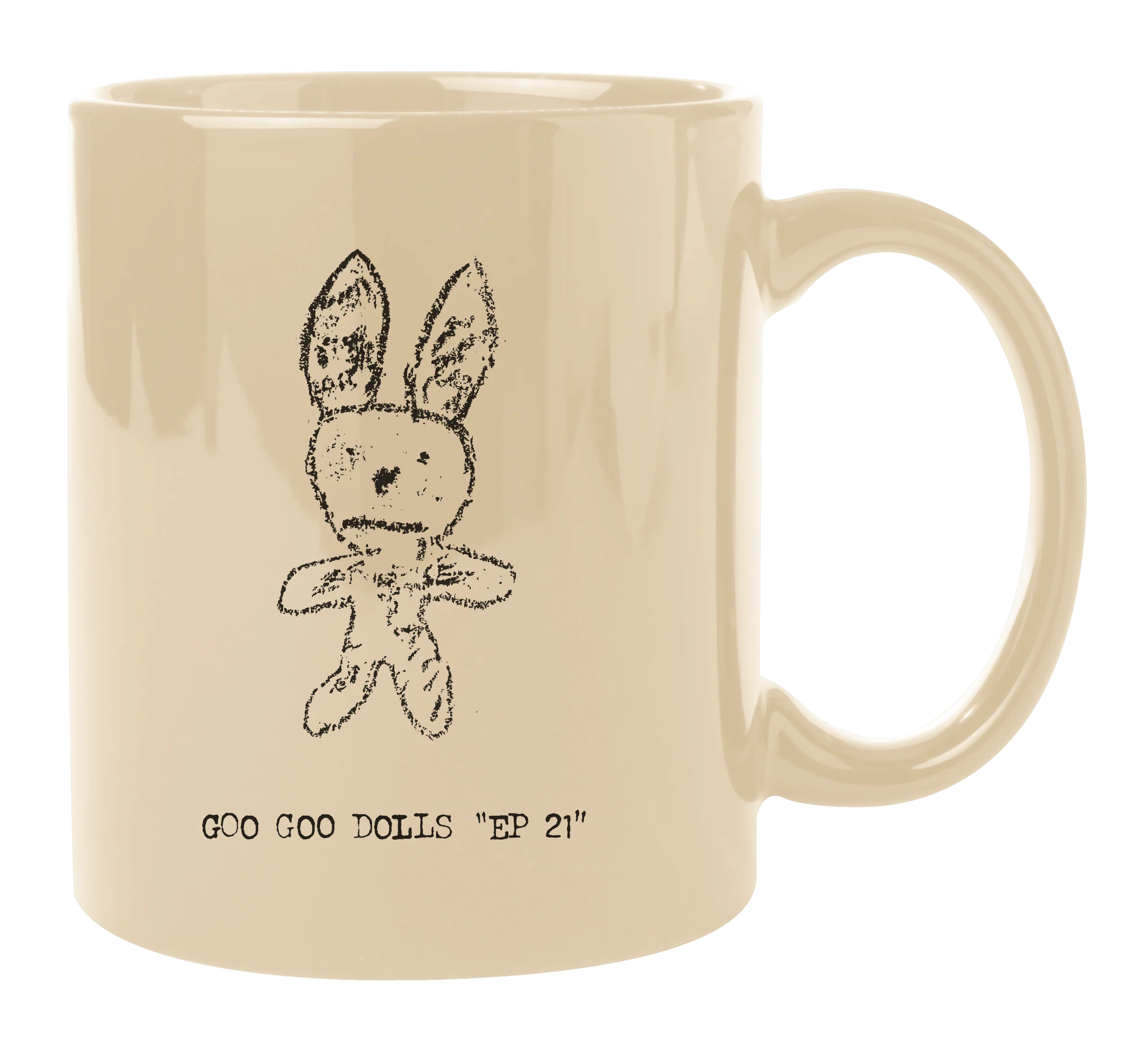 Goo Goo Dolls Bunny 奶油色马克杯