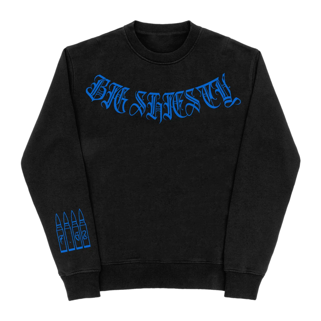 Pooh Shiesty Big Shiesty Black Crewneck Sweatshirt