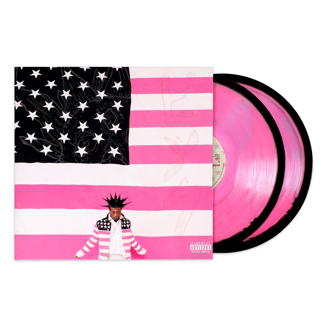 Lil Uzi Vert Pink Tape 黑胶 Thrasher Edition 2 LP