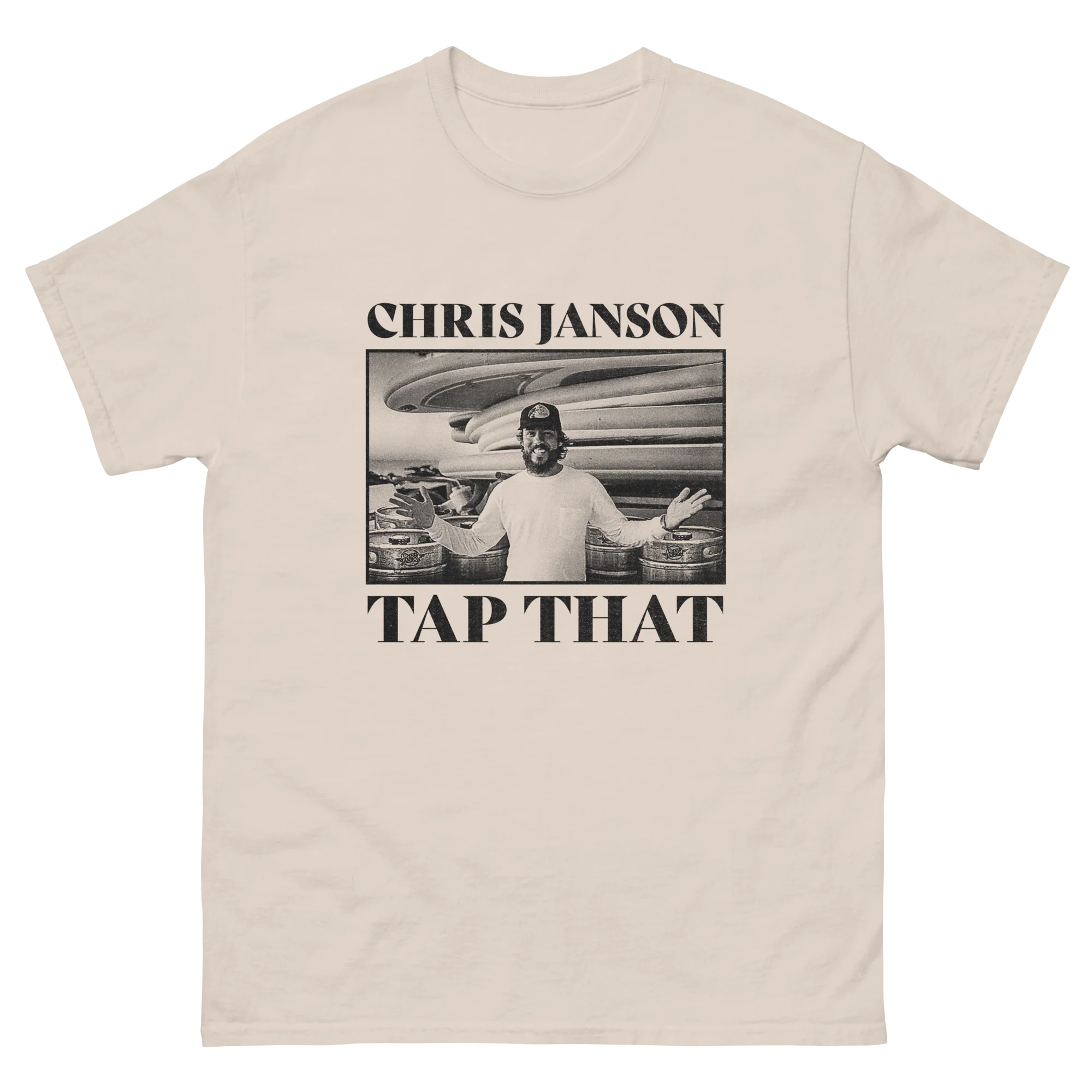Tap That Cream Unisex T-shirt With Front Graphic
