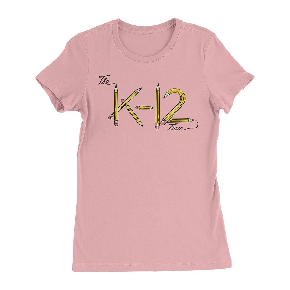 Melanie Martinez Loose Leaf T-Shirt in Pink