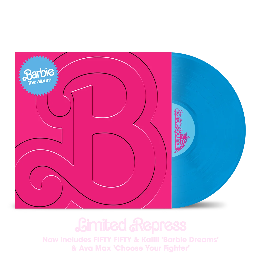 Barbie The Album Sky Blue Vinyl Limited Edition Repress With Poster