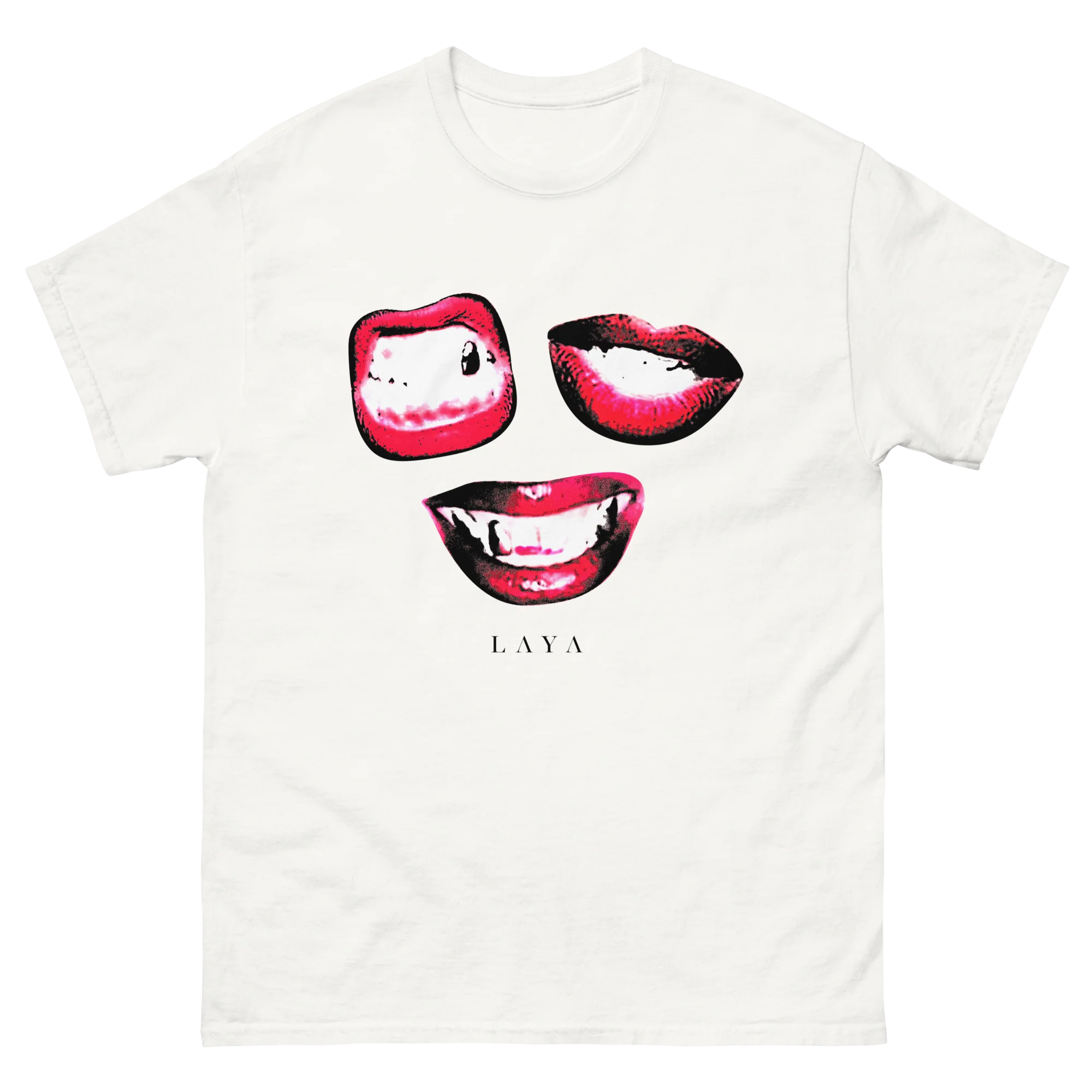 Smile Tee Heavyweight White T-Shirt