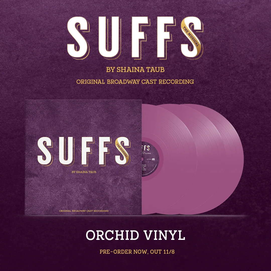 Suffs Original Broadway Cast Recording Triple Orchid Vinyl 3LP