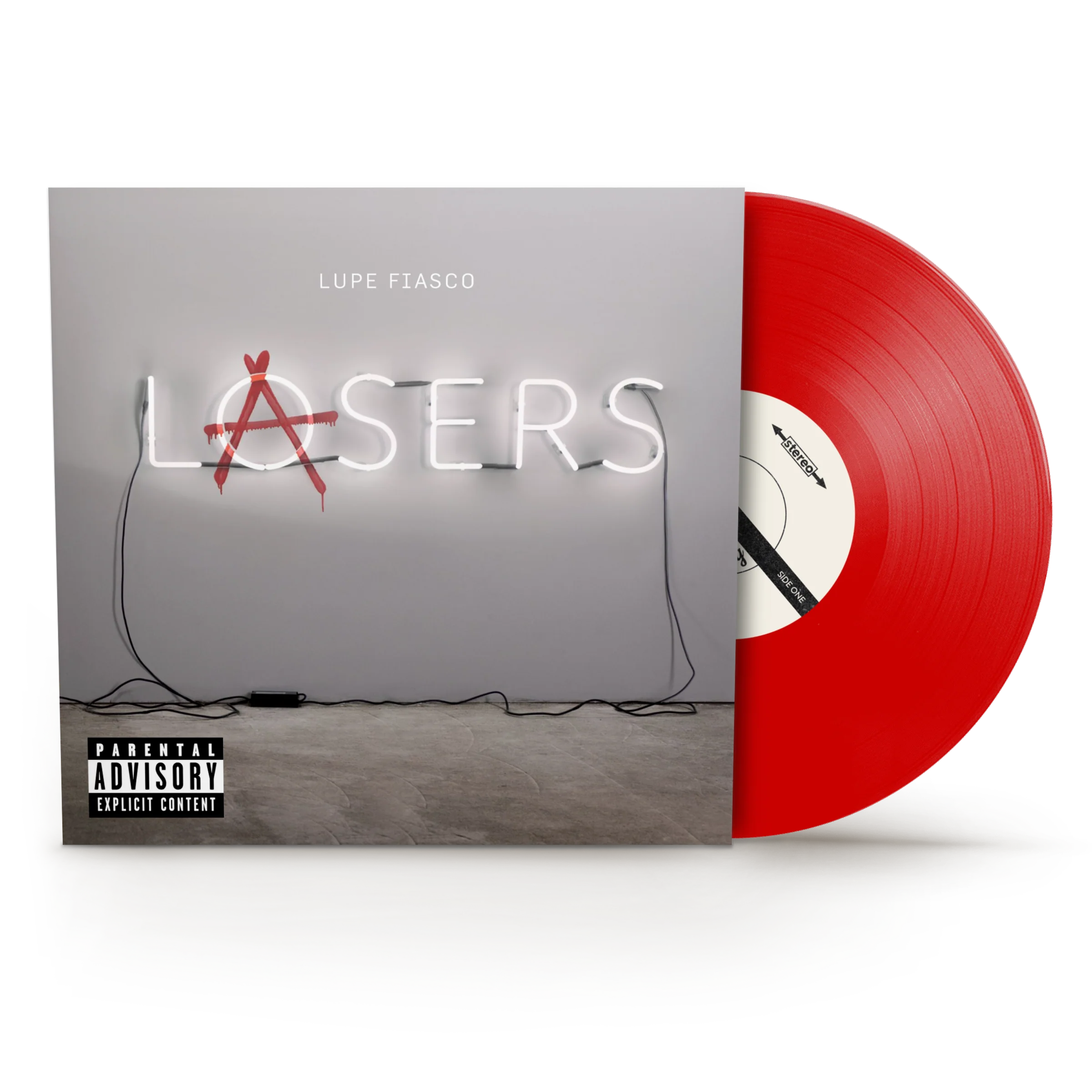 Lupe Fiasco Lasers 专辑 红色黑胶 LP